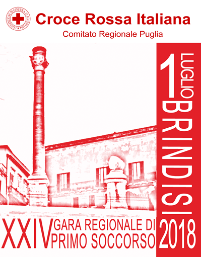 Il logo della XXIV Gara Regionale di Primo Soccorso CRI Puglia