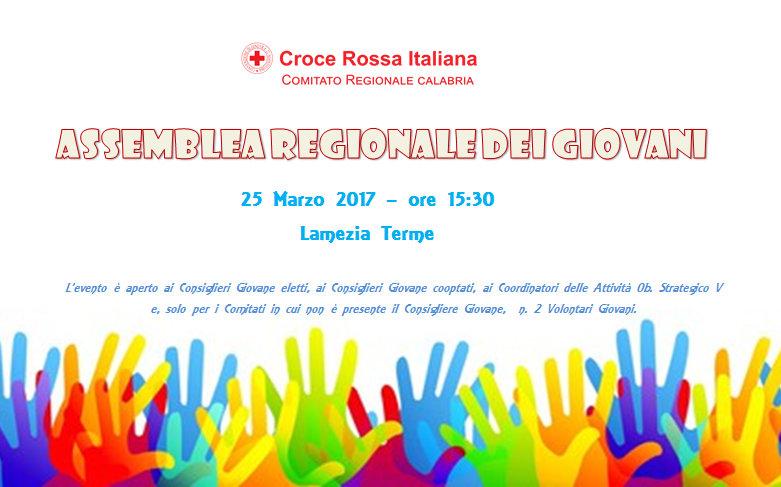 Calabria - Assemblea Regionale dei Giovani C.R.I.