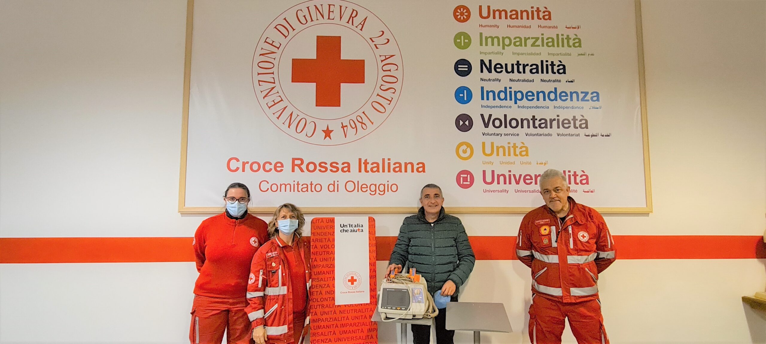 donazione monitor defibrillatore Mulinelli di Sabbia