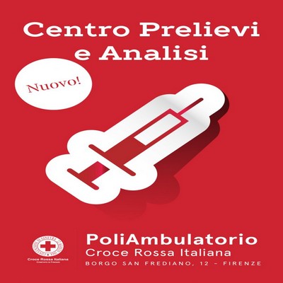 Il Centro Prelievi della Croce Rossa Italiana di Firenze