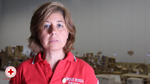 Cristiana Biancucci (CRI Ascoli Piceno): “Una grande catena umana per inviare gli aiuti nei luoghi del terremoto”