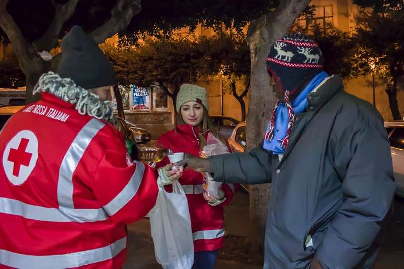 Mezzi e volontari Croce Rossa allertati per l’emergenza freddo