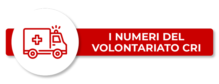 i numeri del volontariato cri