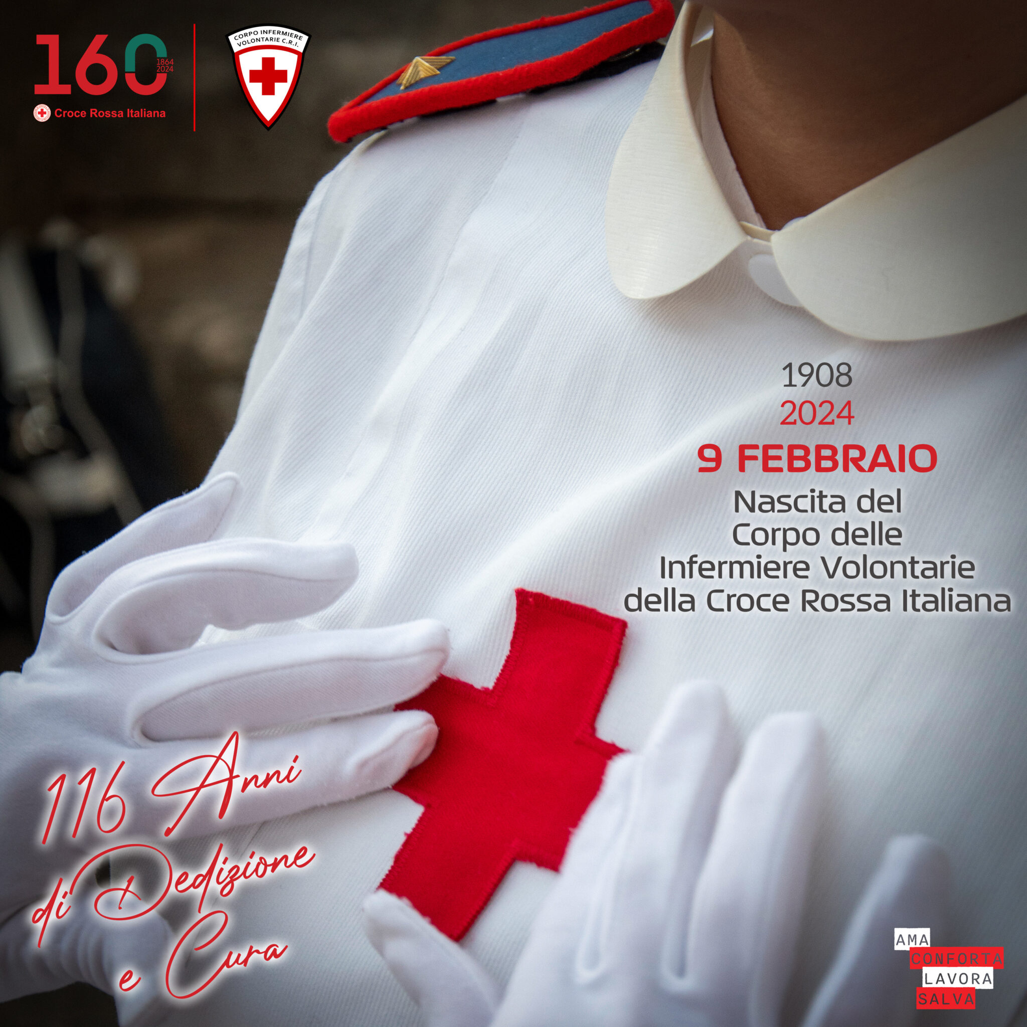 DEGUISE TOI - Costume Infermiera Della Croce Rossa Per Bambina, Vestito Con Copricapo, Taglia L (10-12 Anni / 130-140 Cm)