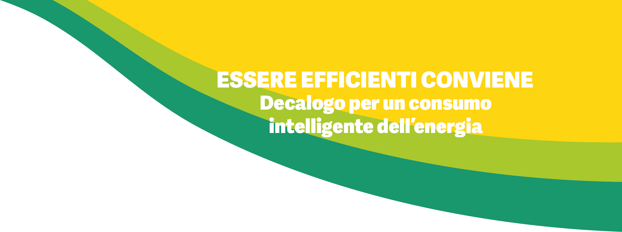 Essere efficienti conviene