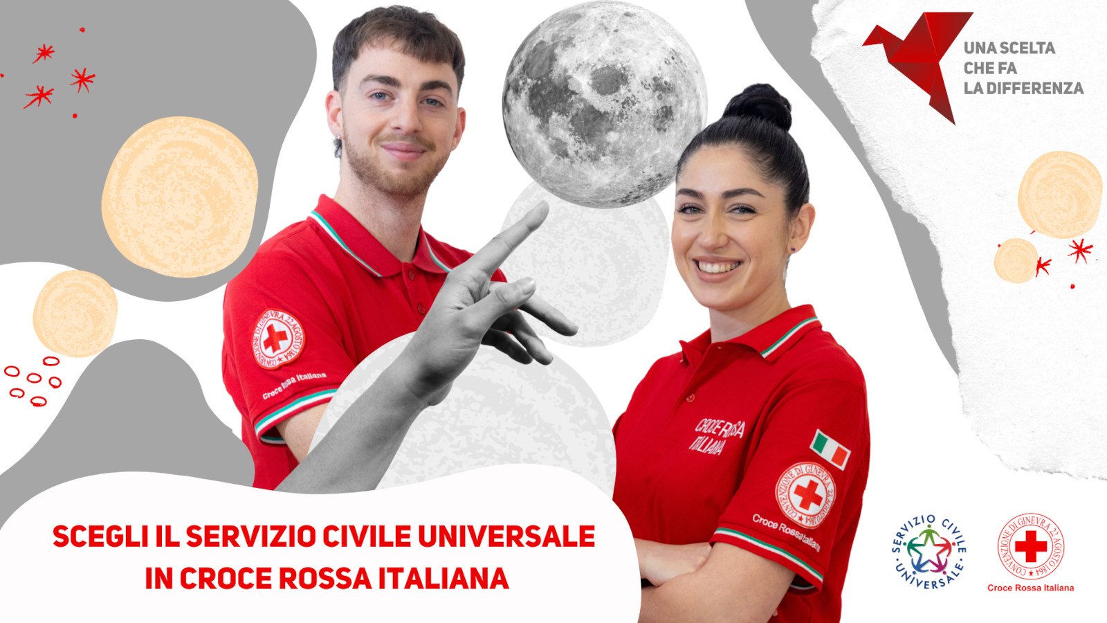 SCEGLI IL SERVIZIO CIVILE UNIVERSALE IN CROCE ROSSA ITALIANA