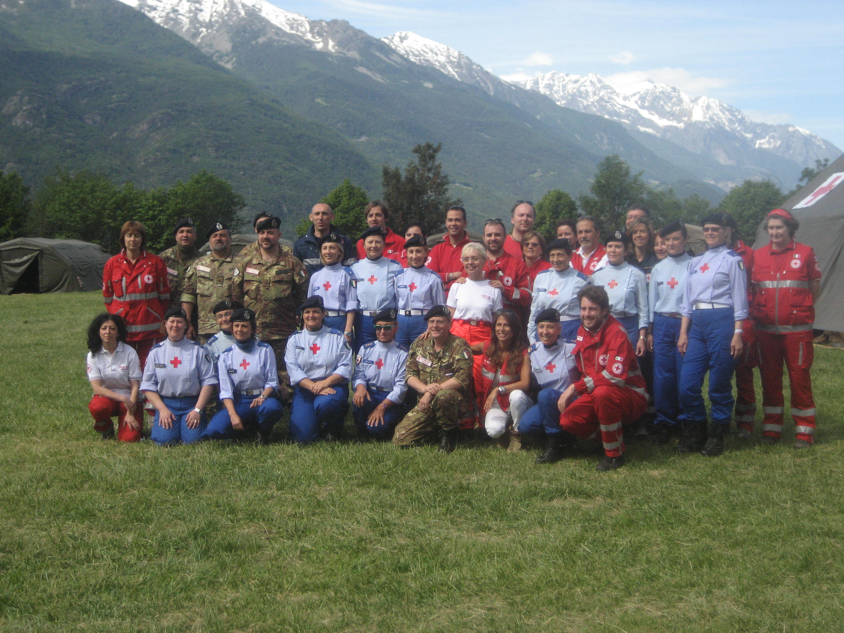 Tsan Mort (Valle d'Aosta): foto di gruppo