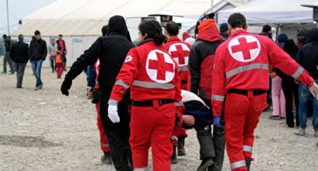 Croce Rossa in Grecia 