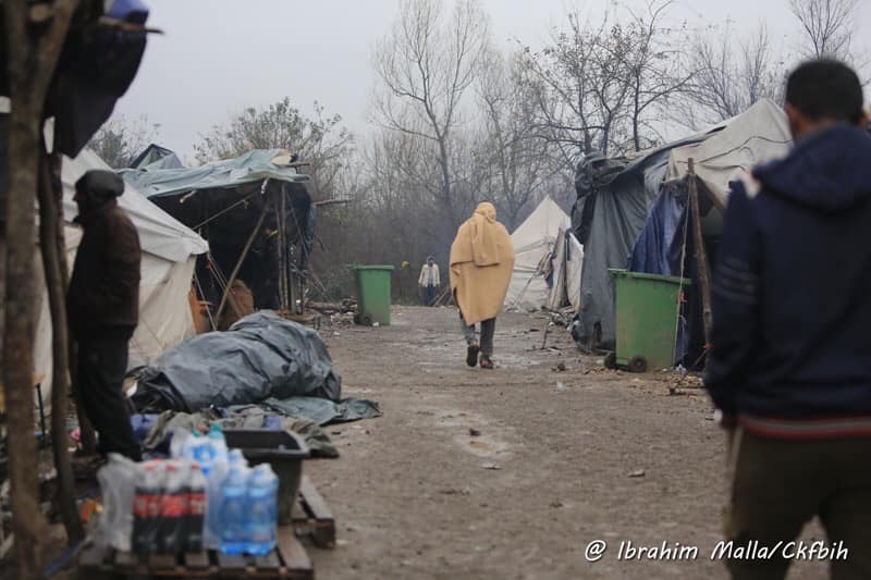 La situazione di grave disagio che vivono i migranti della rotta balcanica