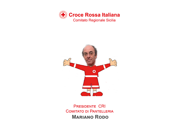 Mariano Rodo, Presidente del Comitato CRI di Pantelleria