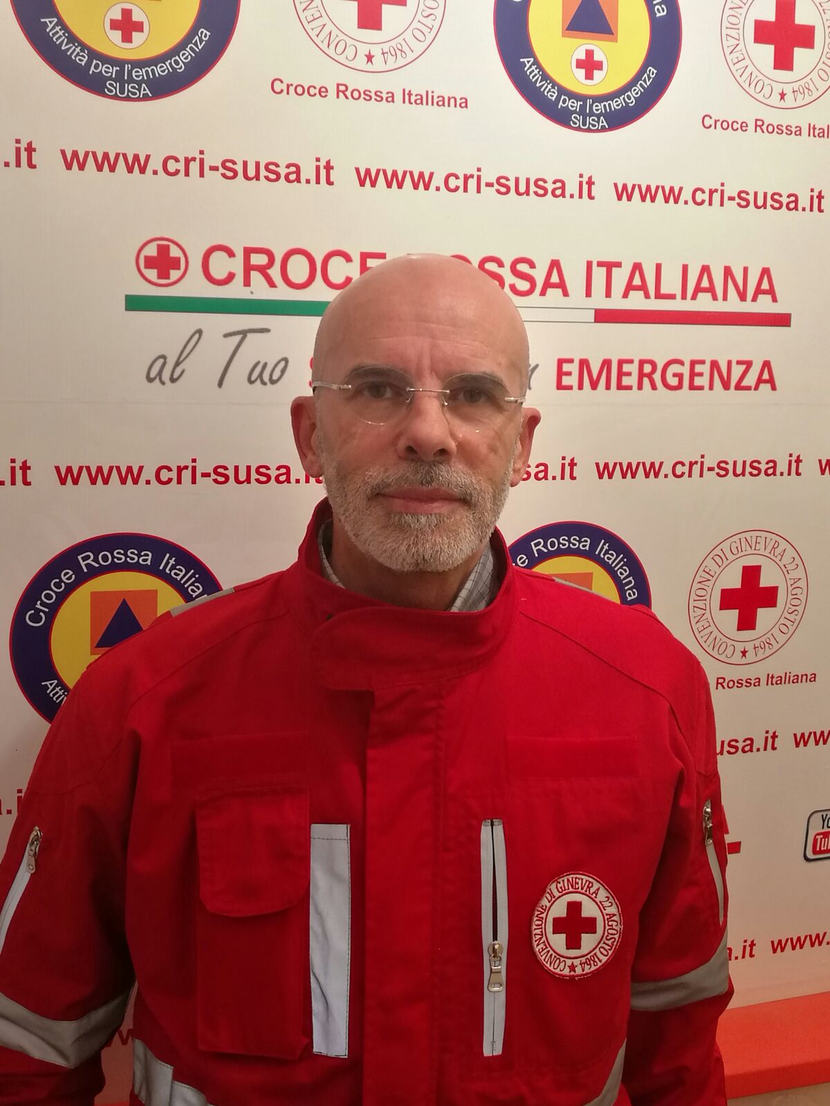 Danilo Mazzarol, membro del Consiglio Direttivo del Comitato CRI Susa