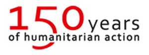 Logo 150 anni di azione umanitaria