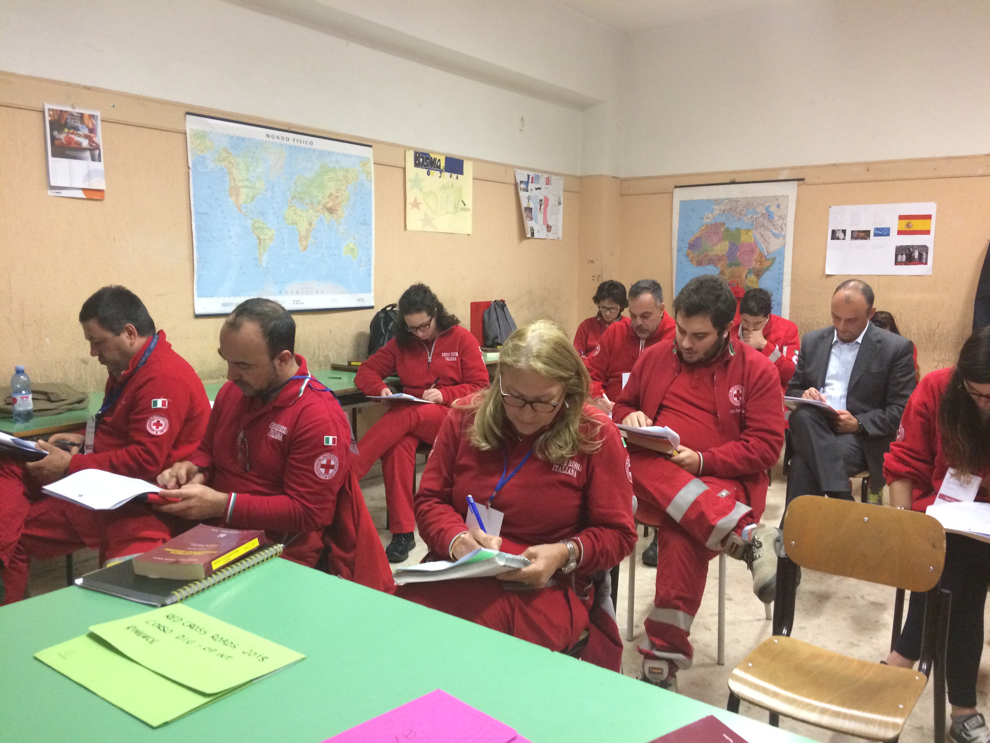 “Red Cross Road 2018” – Concluso a Ciampino l’80esimo corso DIU per Operatori Internazionale