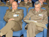 Il maggiore Leodino Guadagno e il tenente colonnello Romano Tripodi 