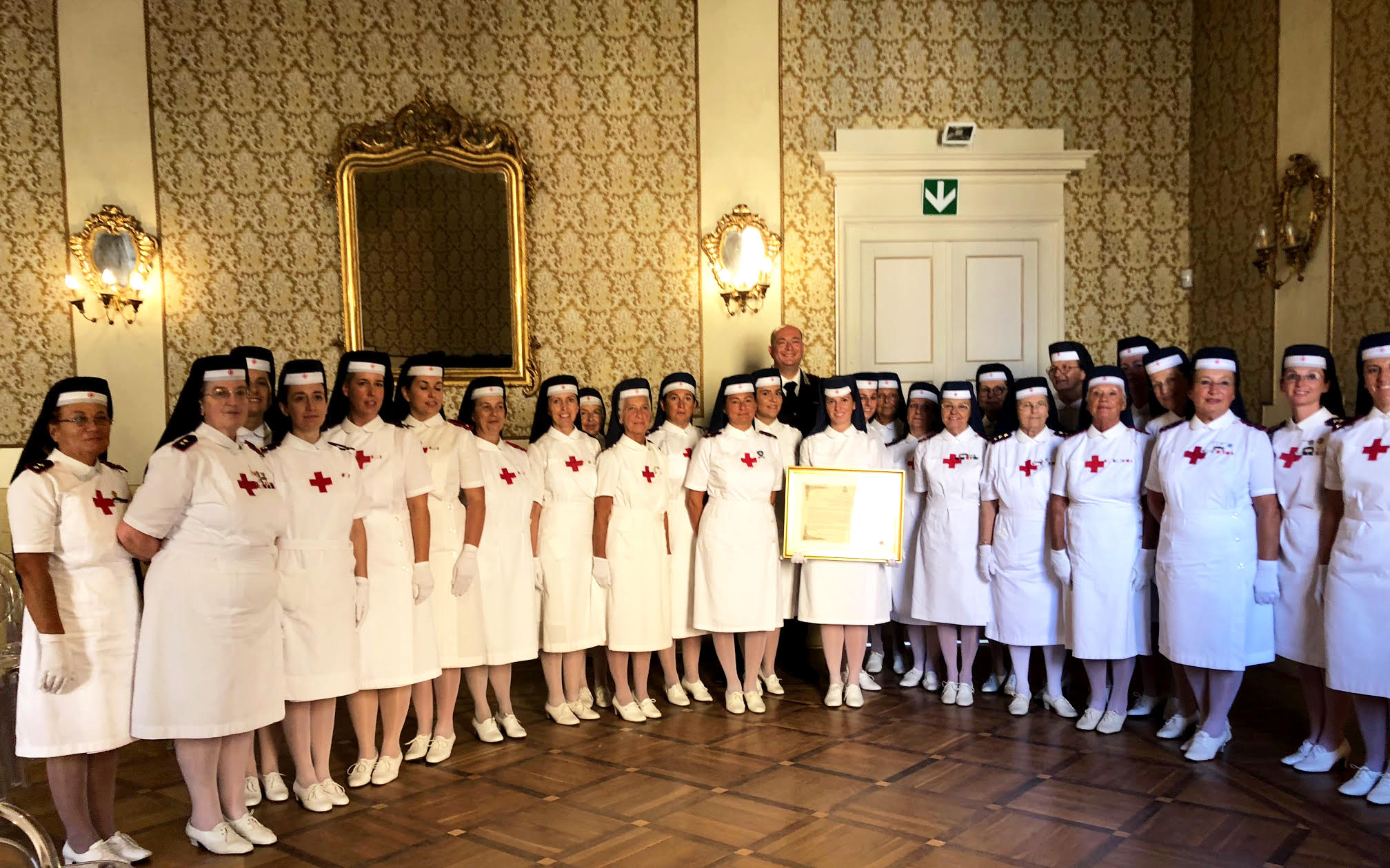 Mondovì – Cittadinanza onoraria per il Corpo delle Infermiere Volontarie della CRI