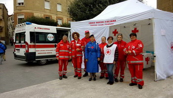 volontari della croce rossa di Pitigliano 