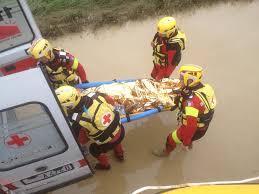 Personale O.P.S.A. durante l'assistenza in Ambiente Alluvionato