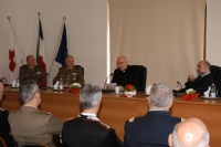 S.E. Arcivescovo Ordinario Militare per l'Italia Mons. Vincenzo Pelvi