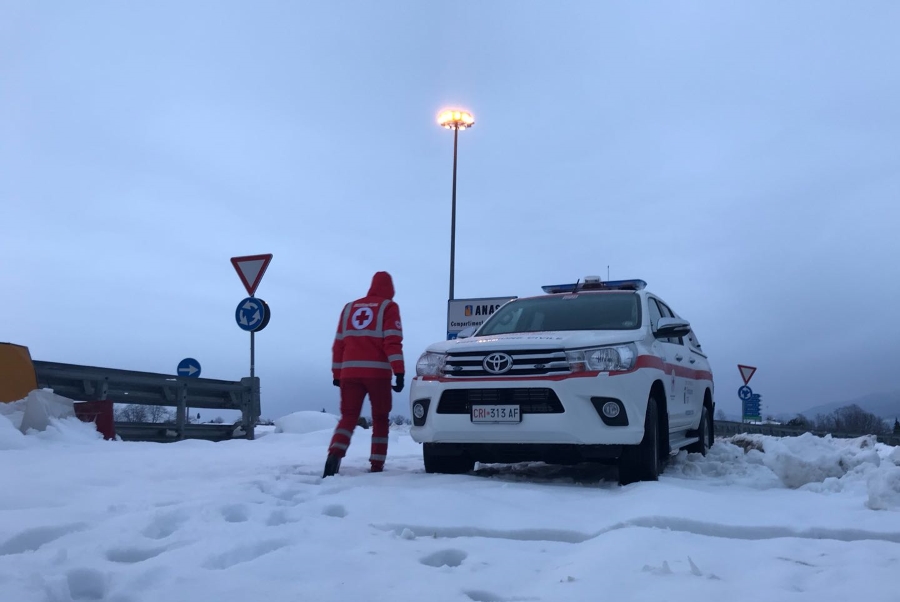 Maltempo: Croce Rossa al lavoro in tutta Italia
