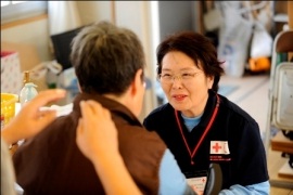 Volontaria della Croce Rossa Giapponese