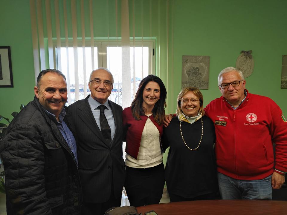 Il comitato di Alto Casertano Matesino con il presidente Regionale e il commissario di Caserta