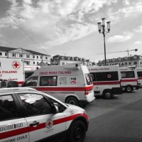 le ambulanze di Cuneo