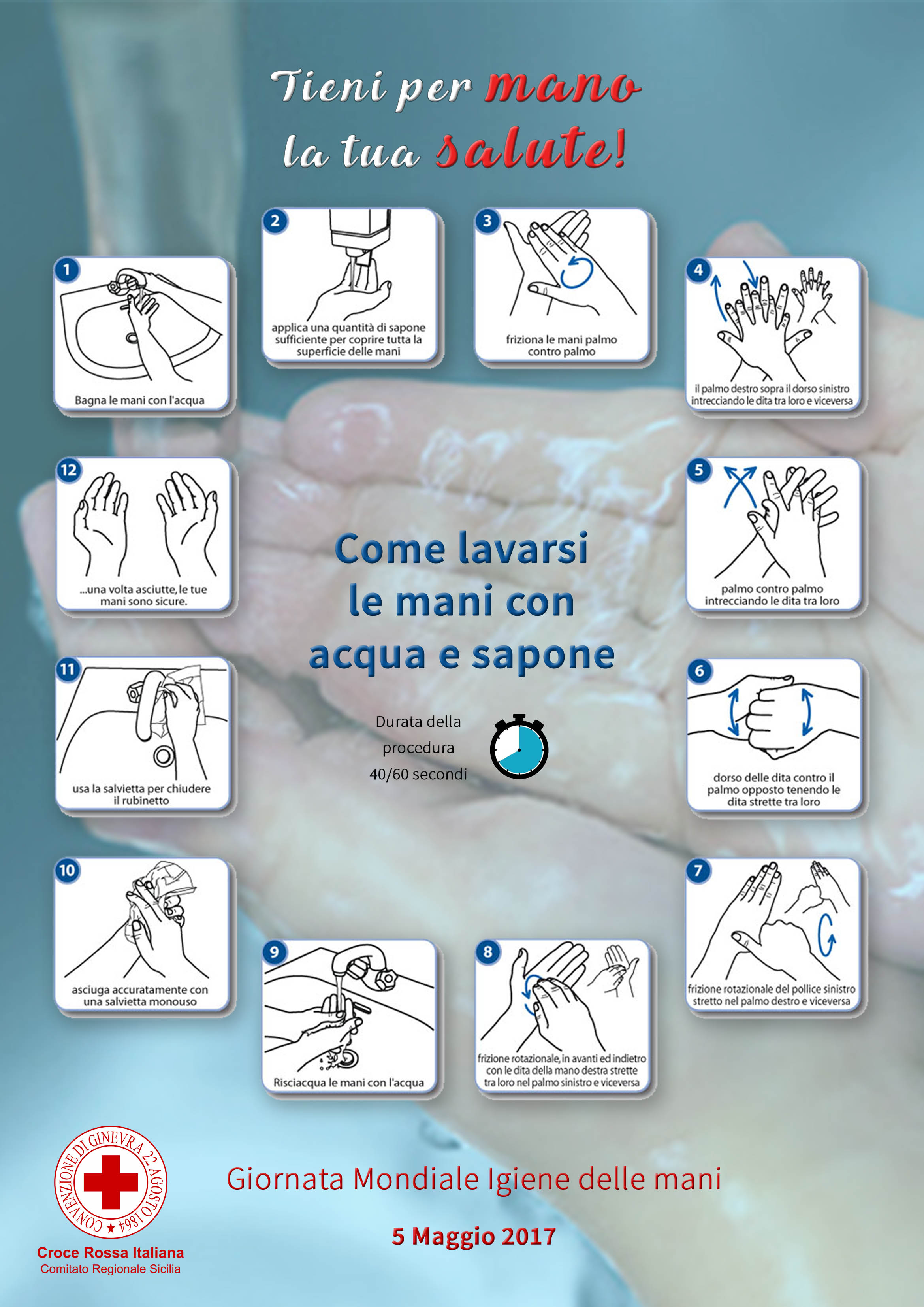 Lavarsi le mani è un importante gesto di prevenzione 