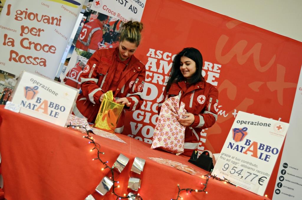 Cuneo – “Operazione Babbo Natale” per i volontari della Croce Rossa