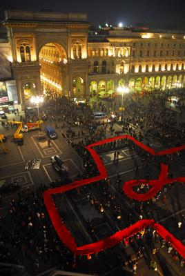 Immagine flash mob Milano