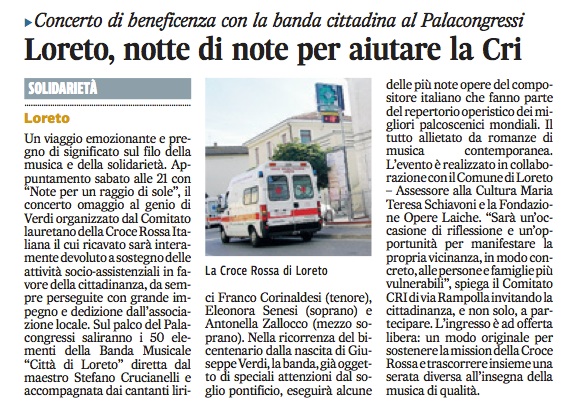 Articolo stampa Corriere Adriatico