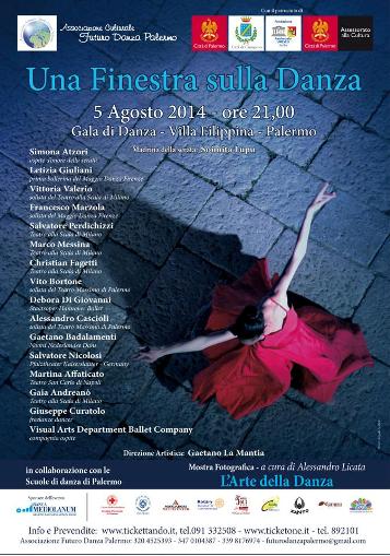 Gala "Una Finestra sulla Danza" a Palermo immagine della locandina
