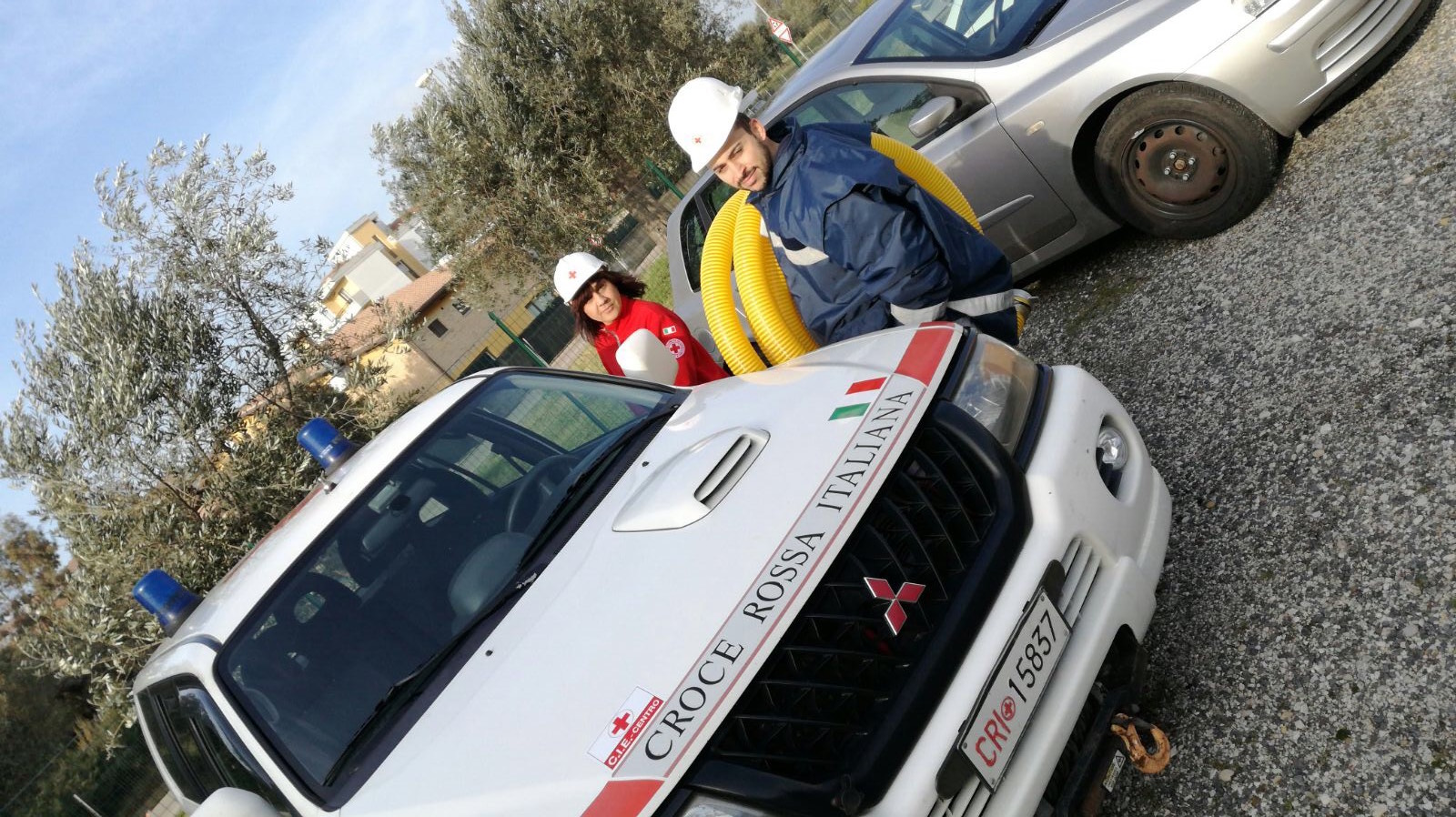 Volontari in azione