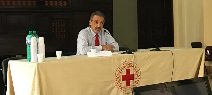 Francesco Rocca presidente nazionale di Croce Rossa Italiana e vicepresidente della Federazione Internazionale di Croce Rossa e Mezzaluna Rossa