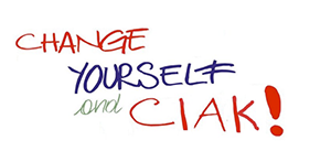Logo "Change yourself and ciak!"