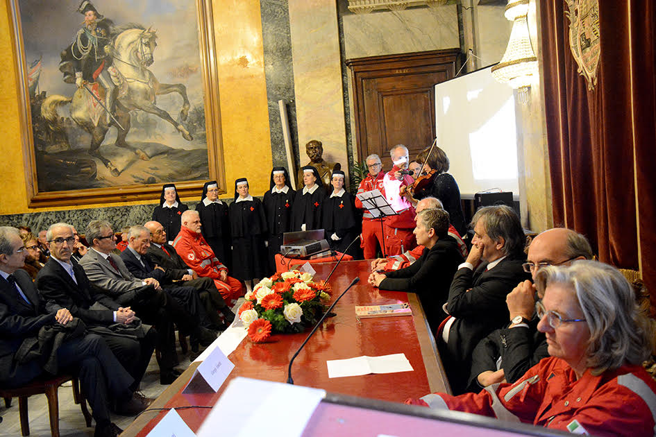 Libro sui 140 anni della CRI del cuneese, presente anche il Presidente Francesco Rocca