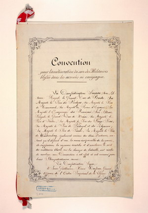 La Prima Convenzione di Ginevra