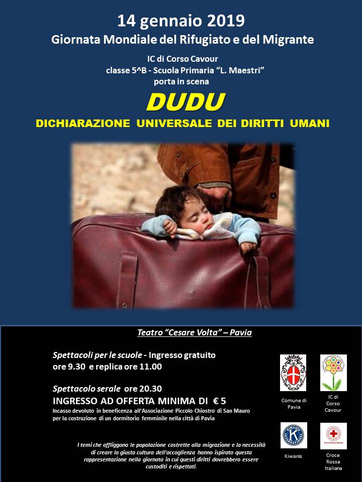 Spettacolo teatrale DUDU - Dichiarazione Universale dei Diritti Umani
