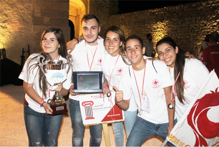 Vincitori IV Meeting Regionale Giovani CRI della Sicilia