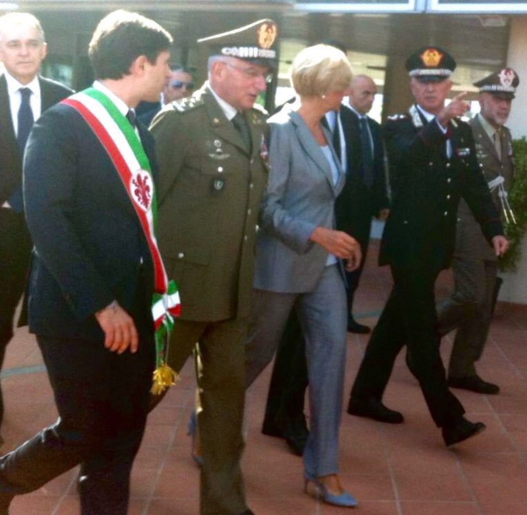 Cerimonia d’inaugurazione della scuola Marescialli e Brigadieri dei Carabinieri “ Felice Maritano”.