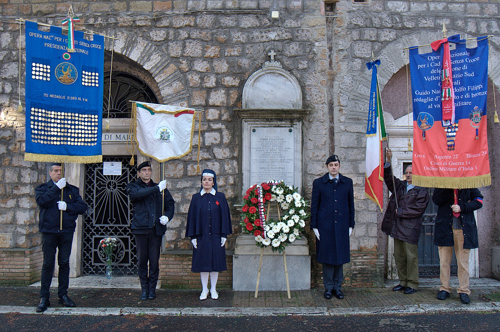 Roma, 2 dicembre 2012 Cimitero Monumentale del Vetrano- alcune immagini della cerimonia