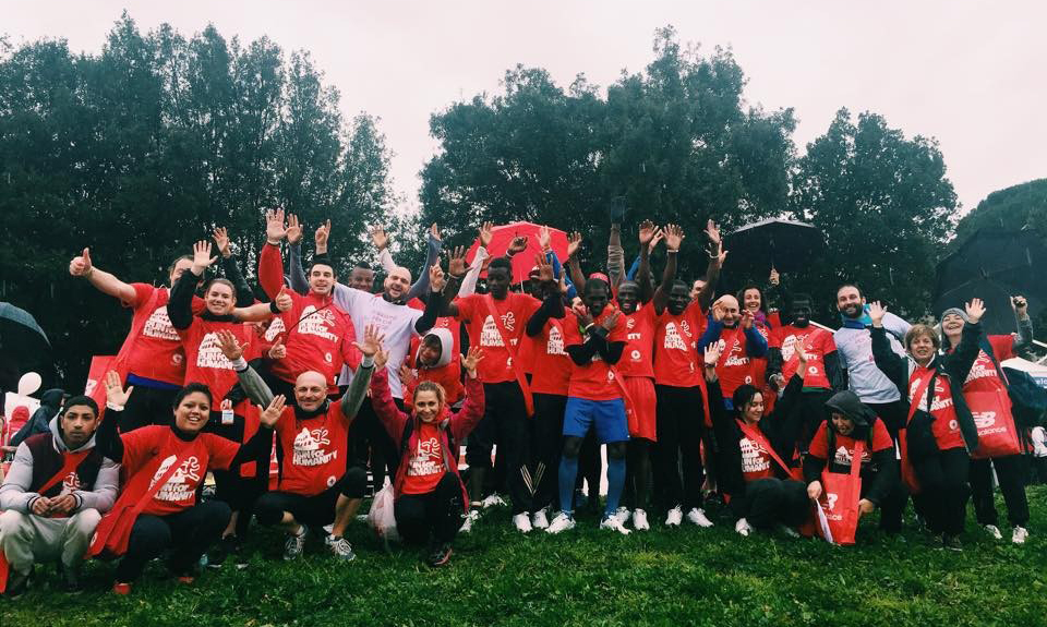 La Croce Rossa ala Maratona di Roma 2015