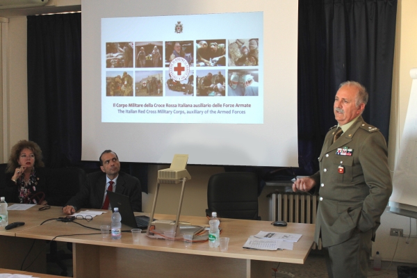 BARI, 20 marzo 2014: presso l'Università degli Studi "Aldo Moro" è stato inaugurato il primo corso interdisciplinare di "Storia del Corpo Militare della Croce Rossa Italiana"
