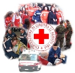 Insieme di attività di Croce Rossa