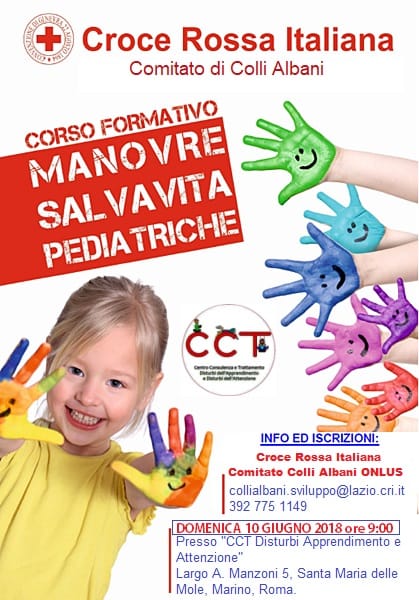 Corso Manovre Salvavita Pediatriche - Marino (RM)