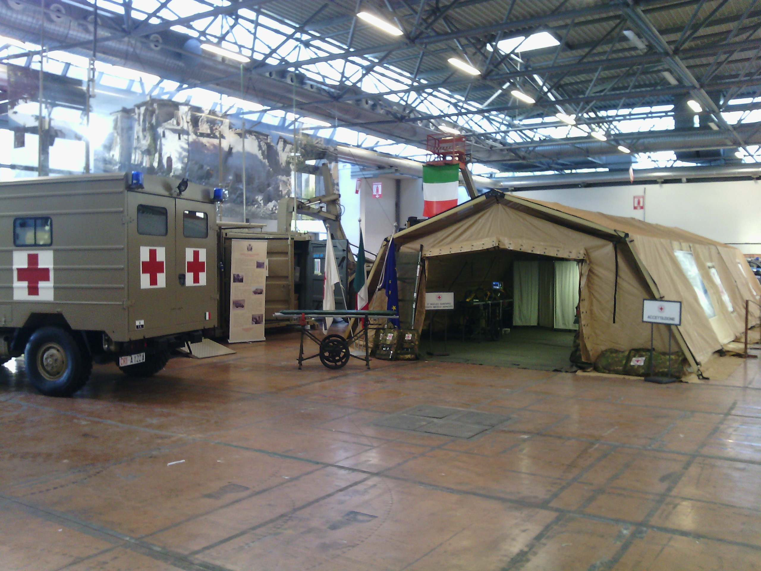 Il Corpo Militare Volontario della CRI presente al 4x4 FEST di Marina di Carrara