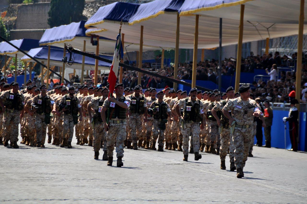 Festa della Repubblica, Il Corpo Militare Volontario CRI alla parata del 2 Giugno