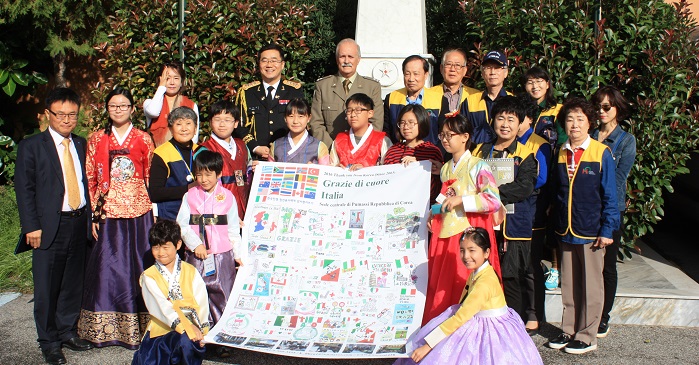 Una rappresentanza di studenti coreani in visita all’Ispettorato Nazionale