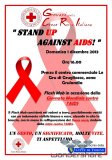 Locandina Evento FlashMob "StandUp Against Aids!"