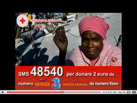 Miniatura di anteprima video pro Haiti della Croce Rossa Italiana su Youtube