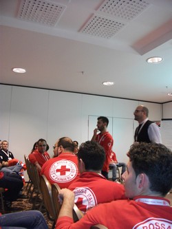 Foto del workshop Croce Rossa Italiana oltre il servizio sanitario